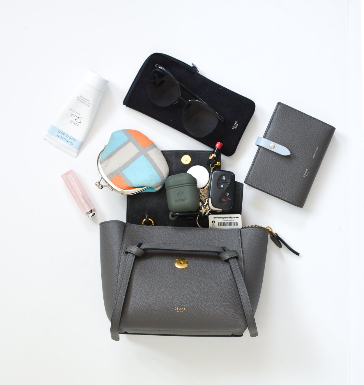 Celine Belt Bag внутри