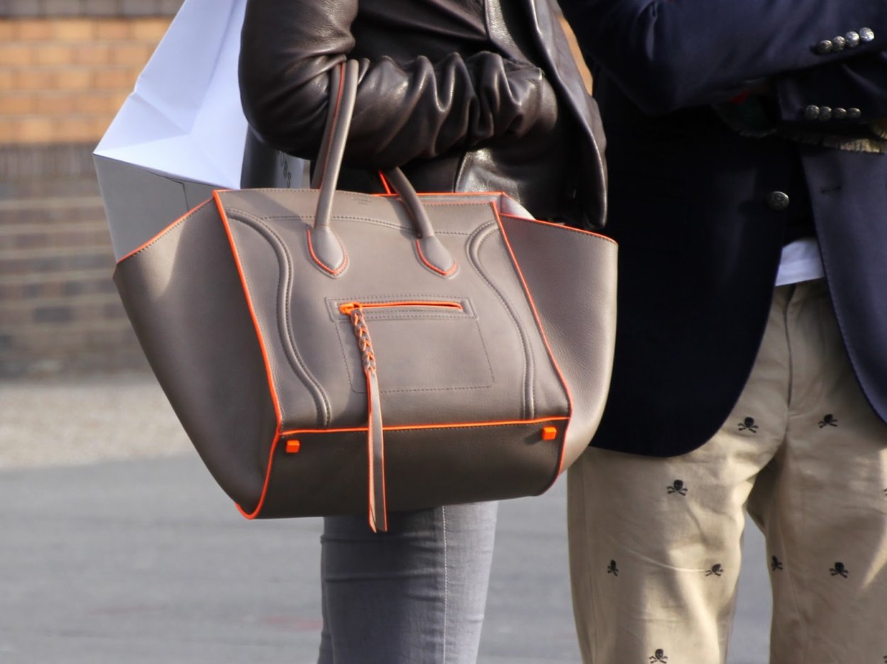 Celine сумка с платочком