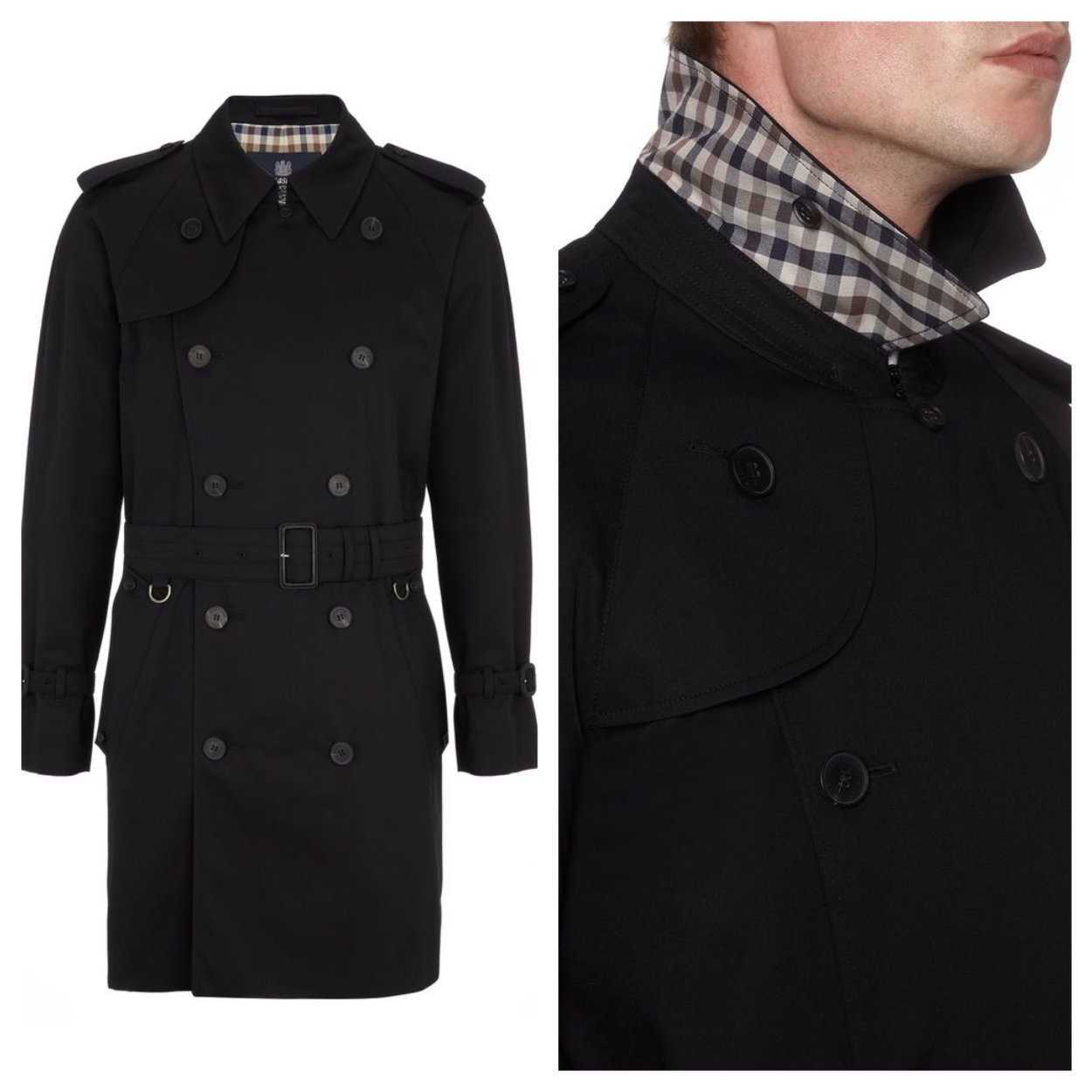 Тренч aquascutum мужской - 61 фото