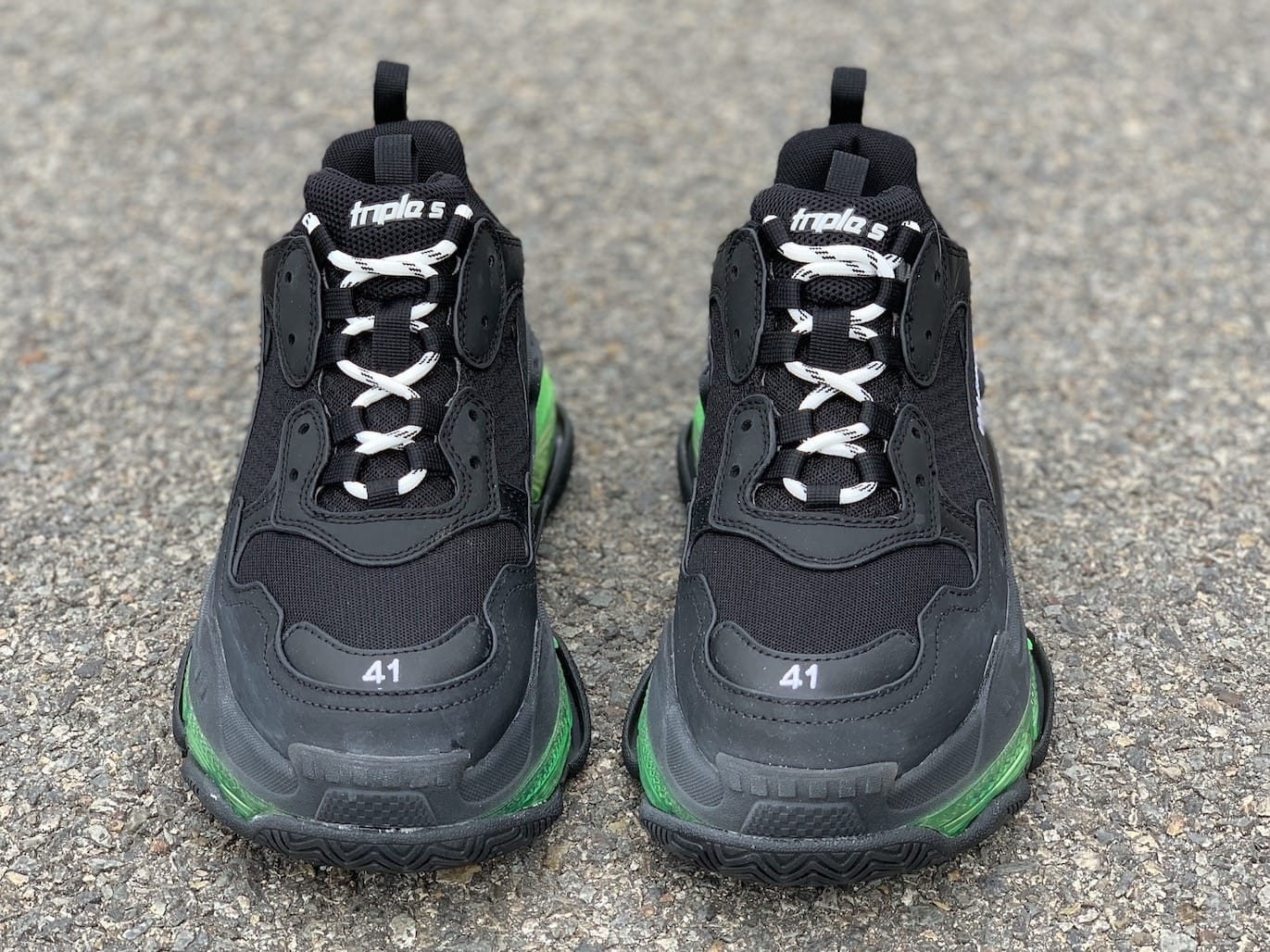 Кроссовки Balenciaga Triple s Clear sole