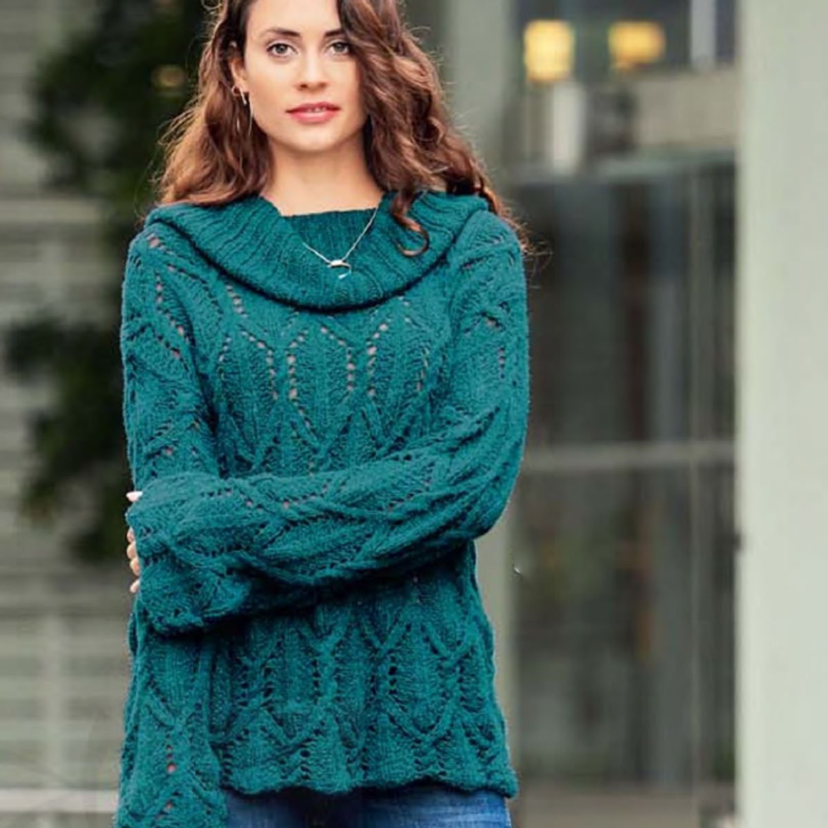 Модное Вязание Спицами Для Женщин Джемпера Пуловеры