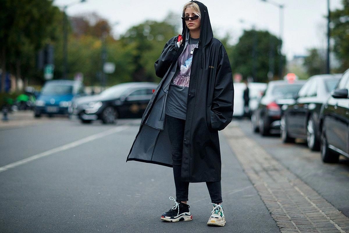 Balenciaga Triple s Street Style