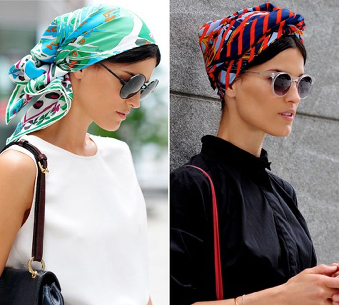 Короткие платки на голову. Платок на голову. Стильный платок на голову. Модные платки на голову. Стильный платок на голову летом.