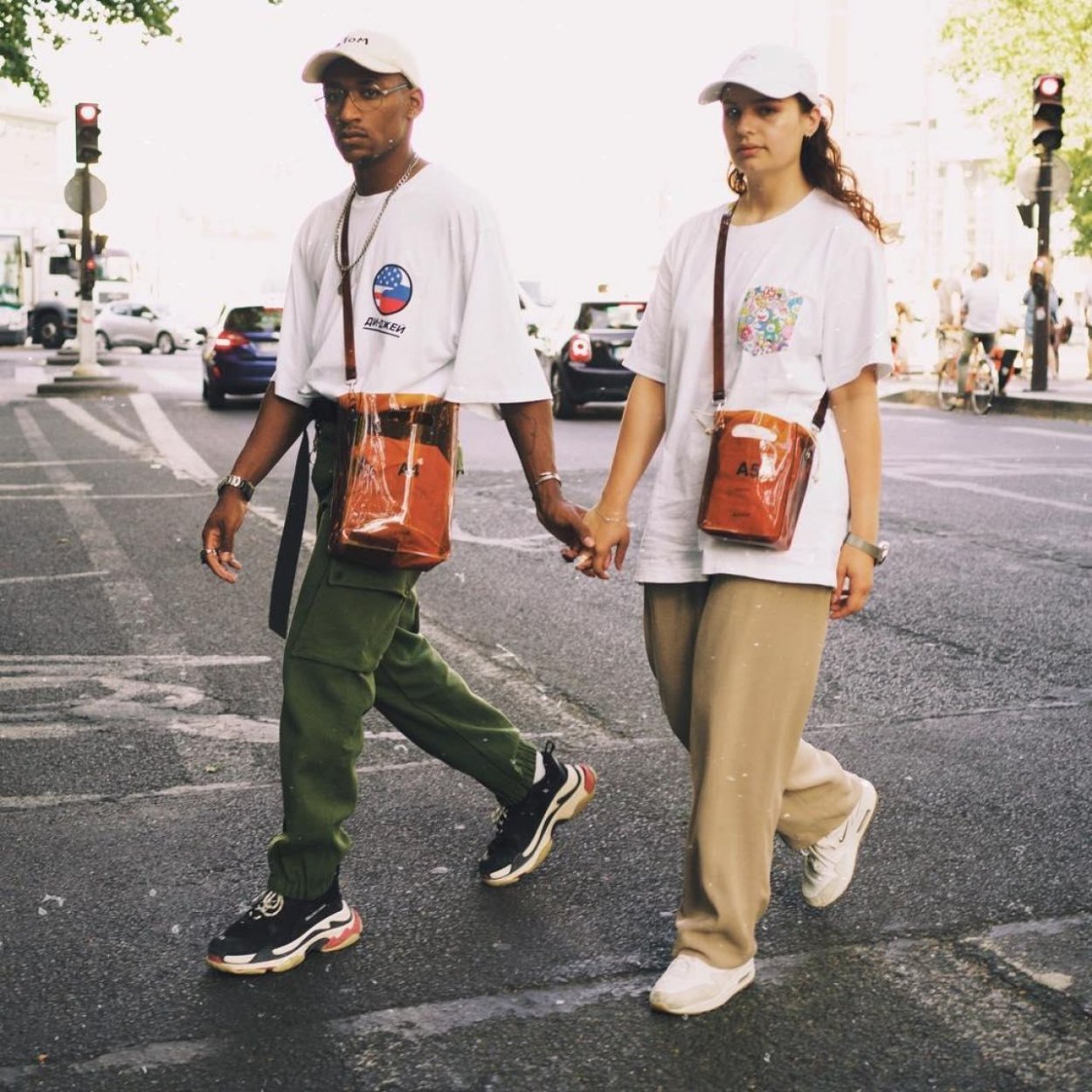 Balenciaga Triple s Street Style