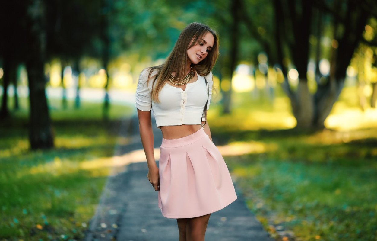Русские девочки юбки
