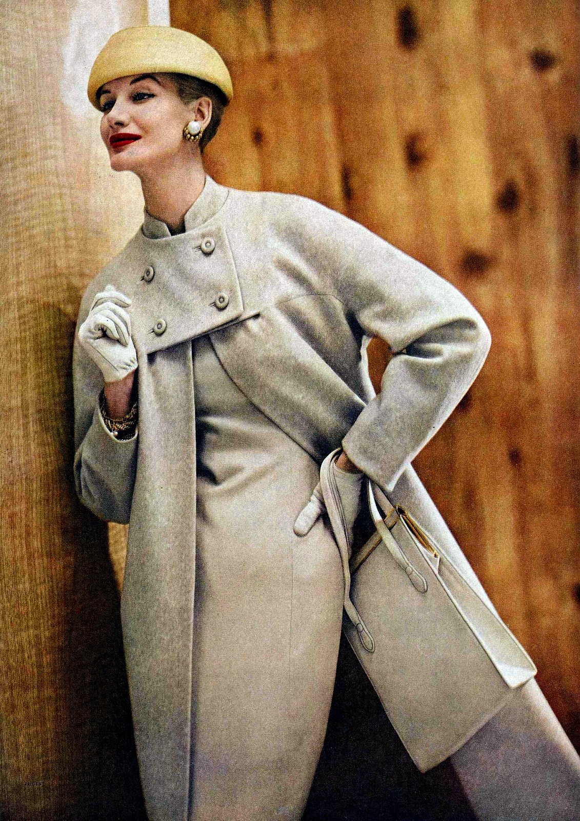 Вог мода 50-х пальто