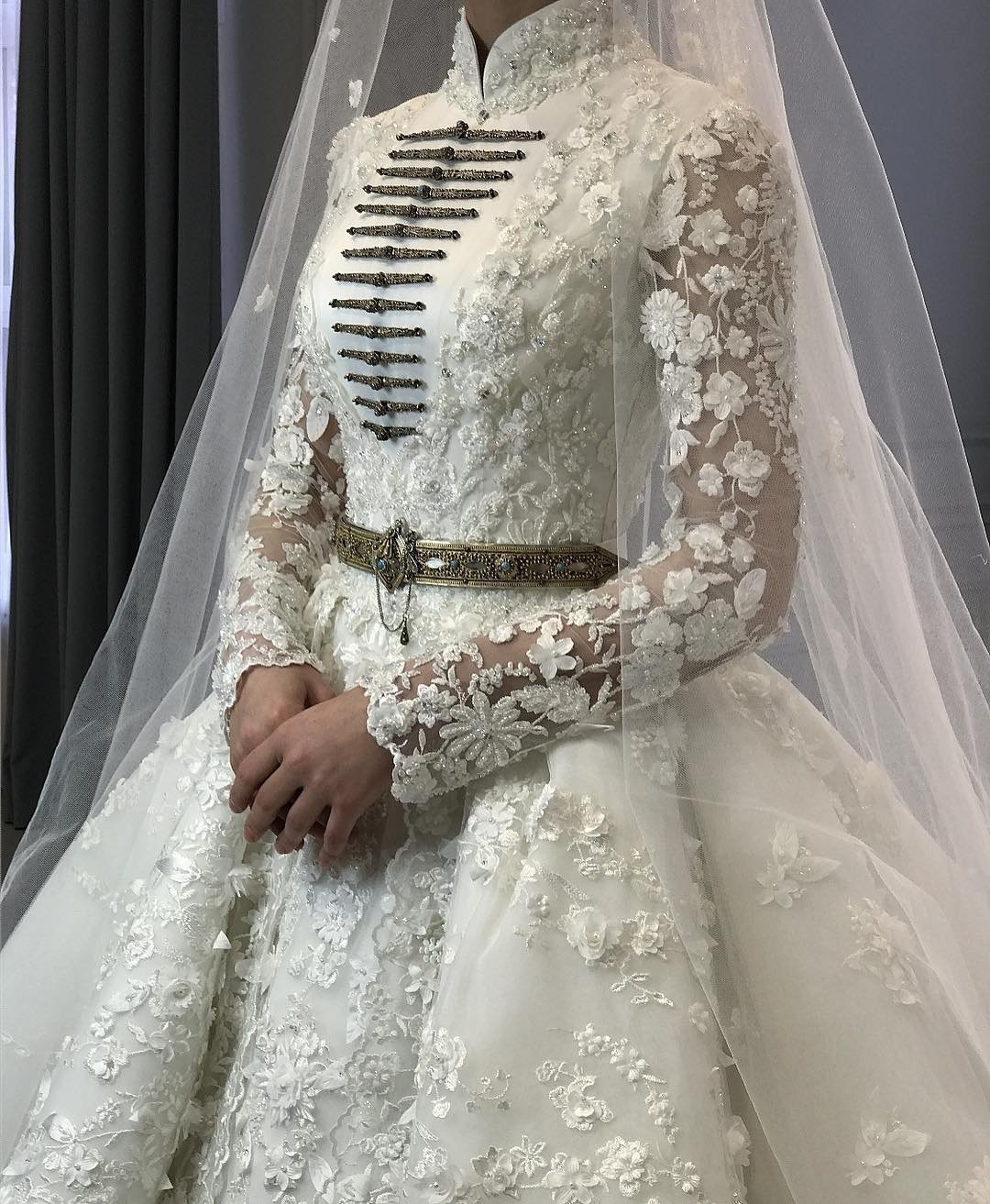 Свадебные платья чеченские - 69 фото