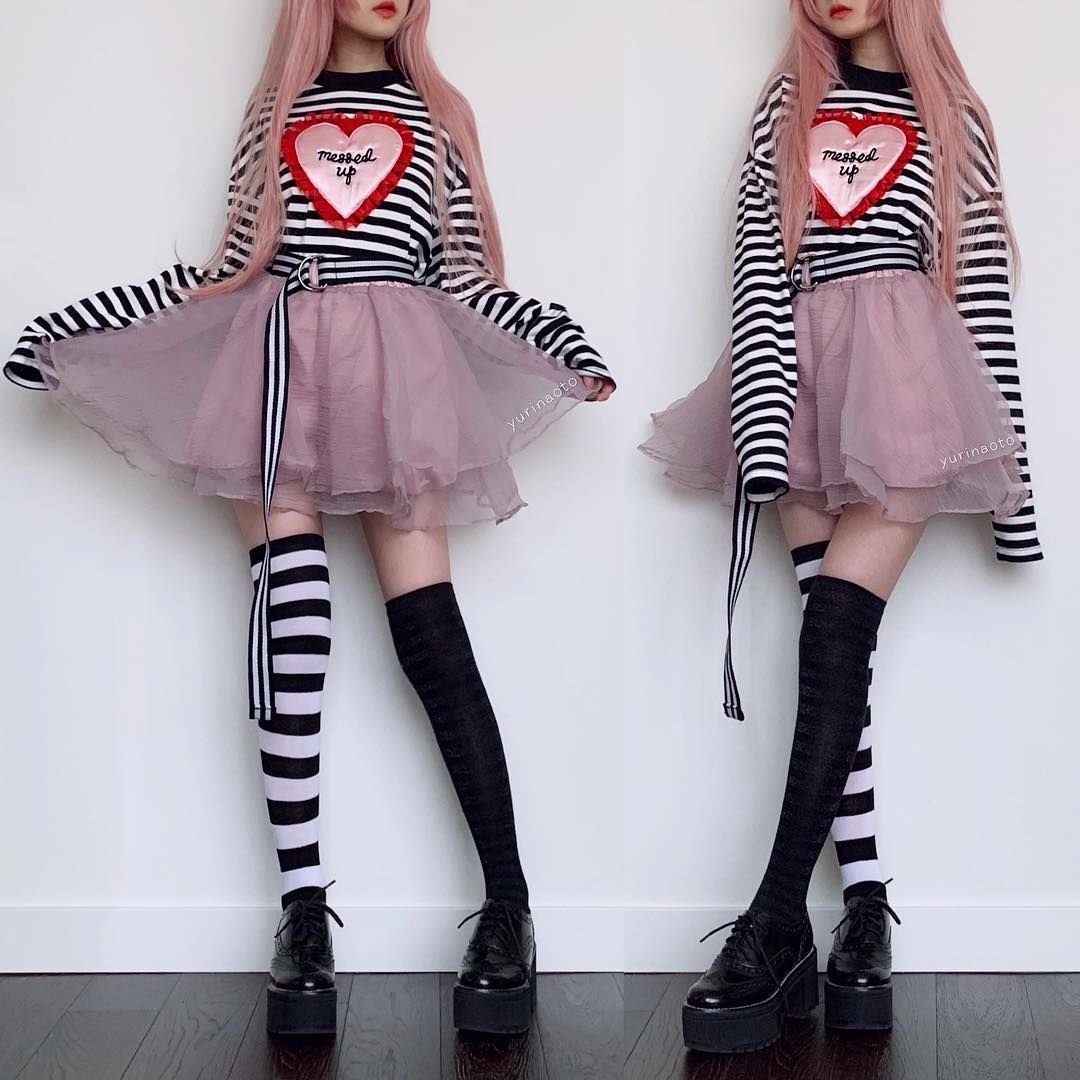 Стиль Pastel goth kawaii