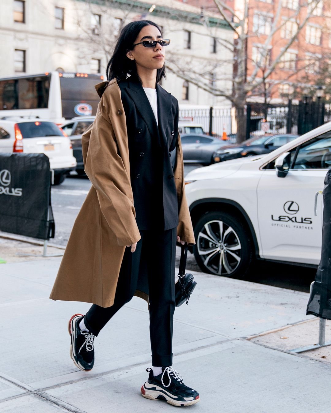 Balenciaga Triple s Street Style