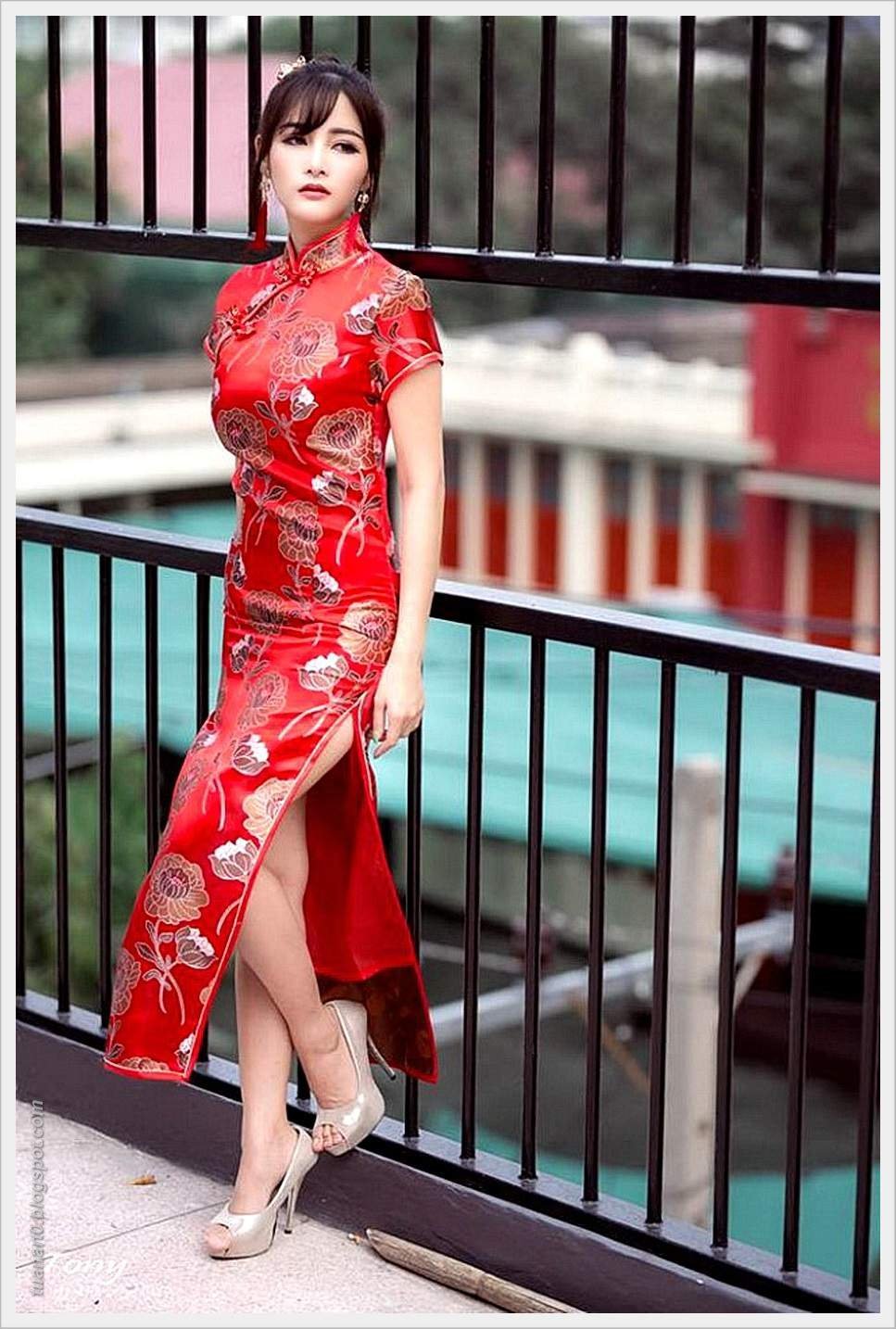 Китайские Платья