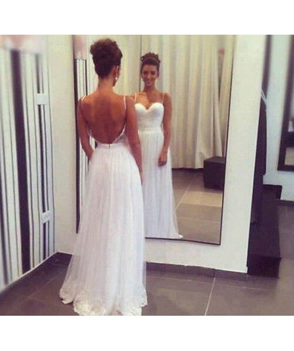 свадебные платья с открытой спиной фото