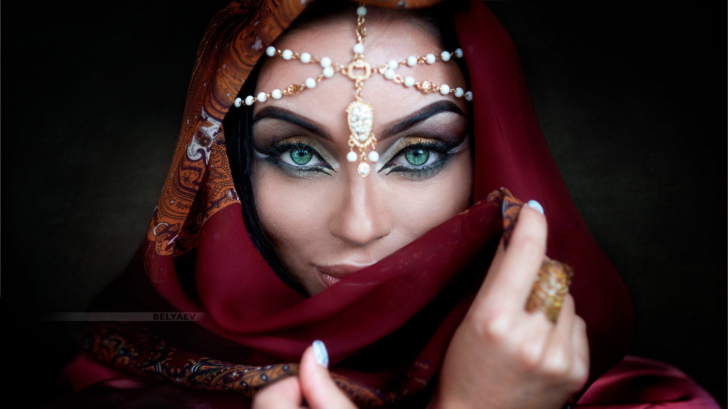 Шамаханская царица макияж