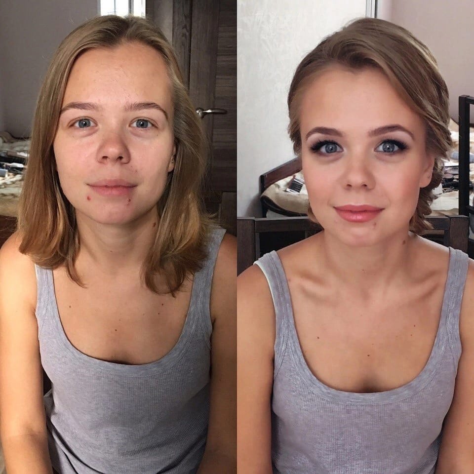 Макияж портит. Макияж до и после. Нюдовый макияж до и после. Лицо до макияжа. Макияж повседневный до после.