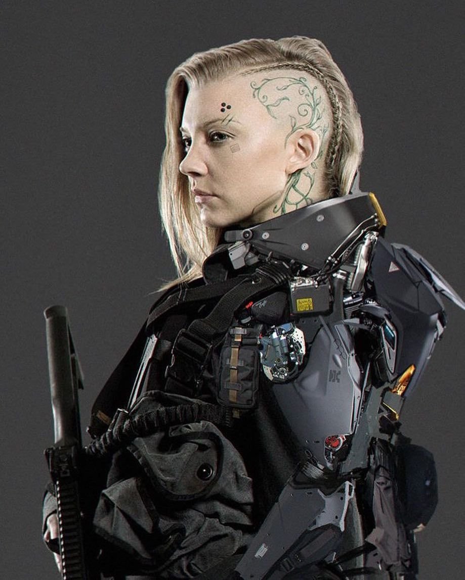 Cyberpunk sci fi girl фото 78