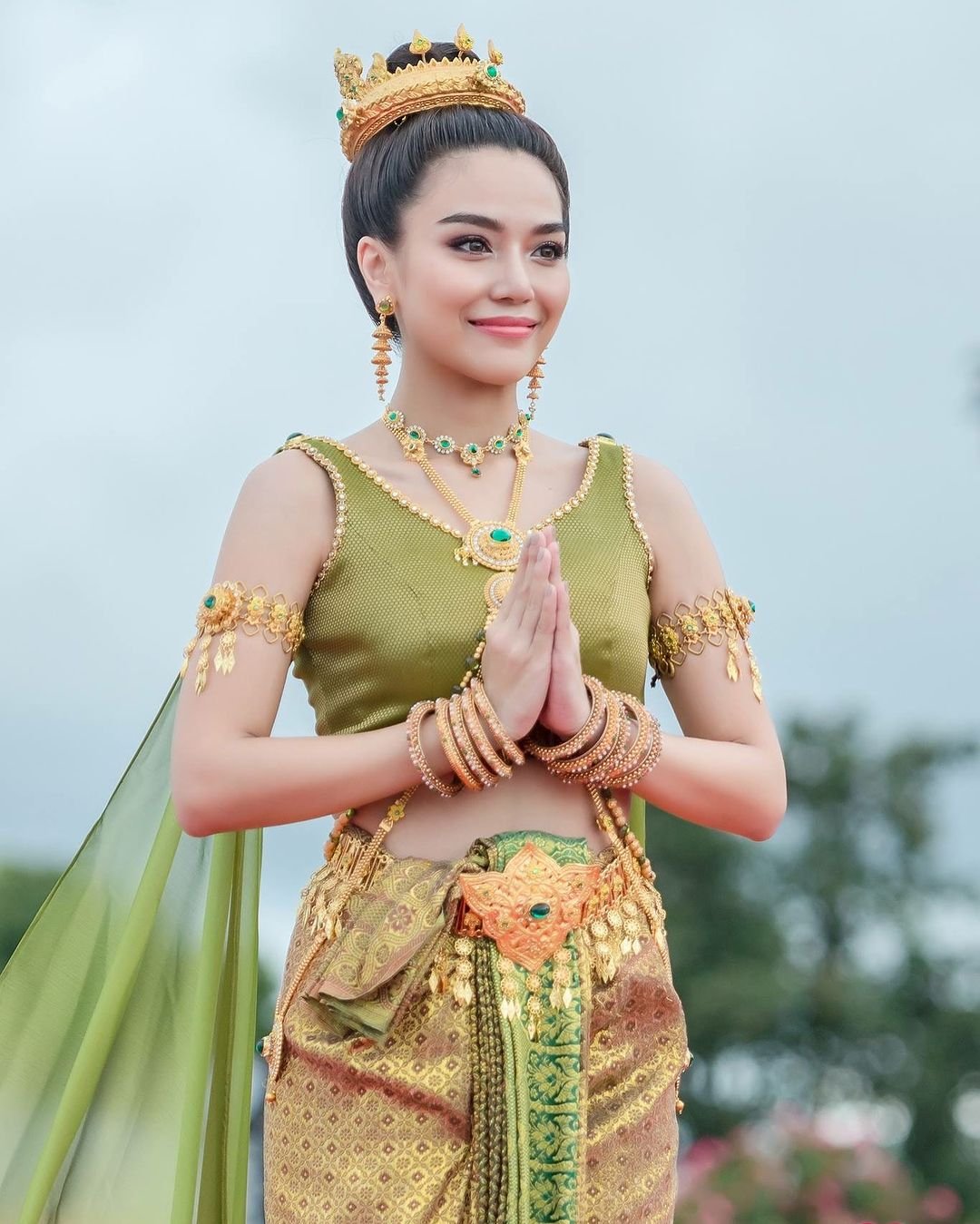 Thailand princess. Пран Канаран. Тайские красавицы в национальных костюмах. Тайская красавица Наряды. Тайская мода 2021.