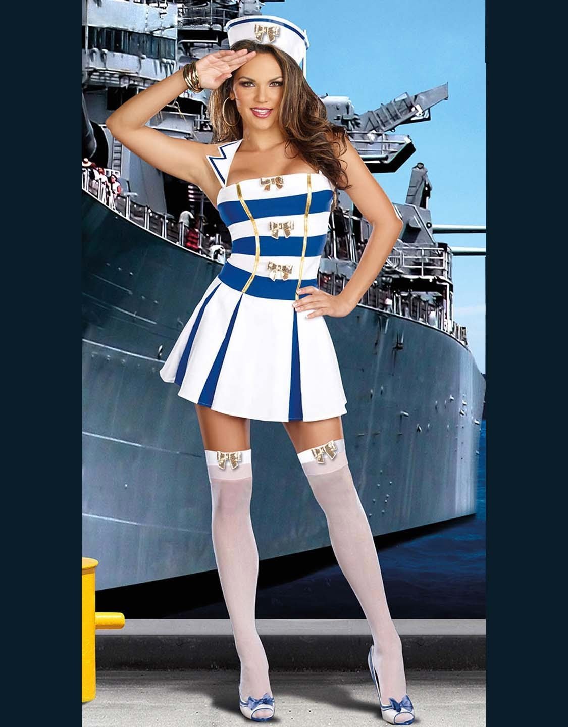 Женщина морячка костюм