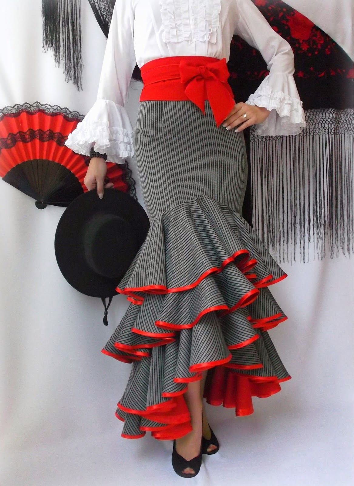 Фламенко-юбка