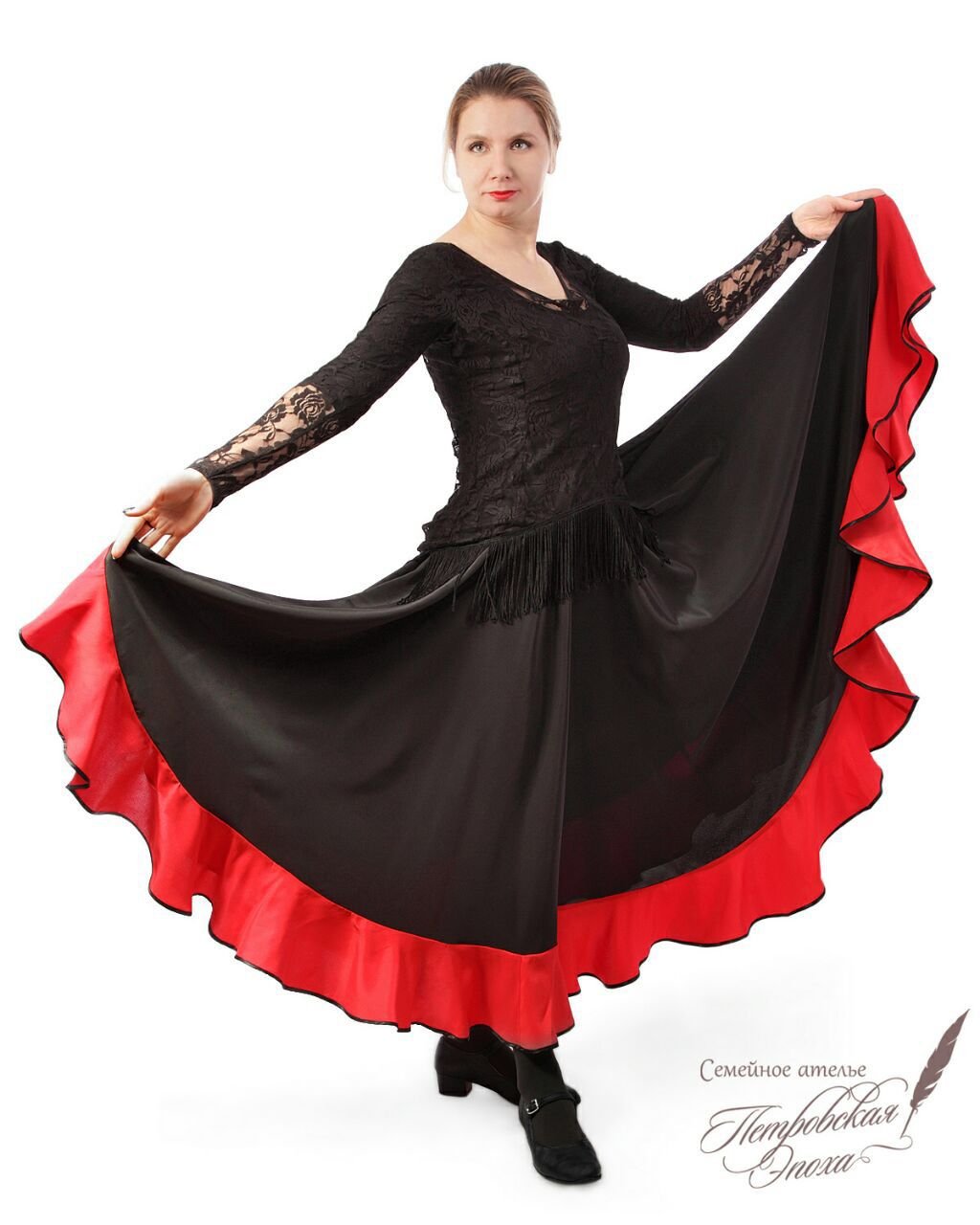 Как сшить юбки для фламенко 🚩 длинная юбка с воланами 🚩 Рукоделие