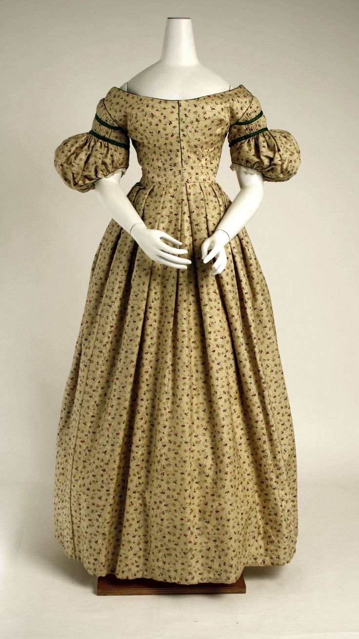 Женская одежда 19 века в Англии
