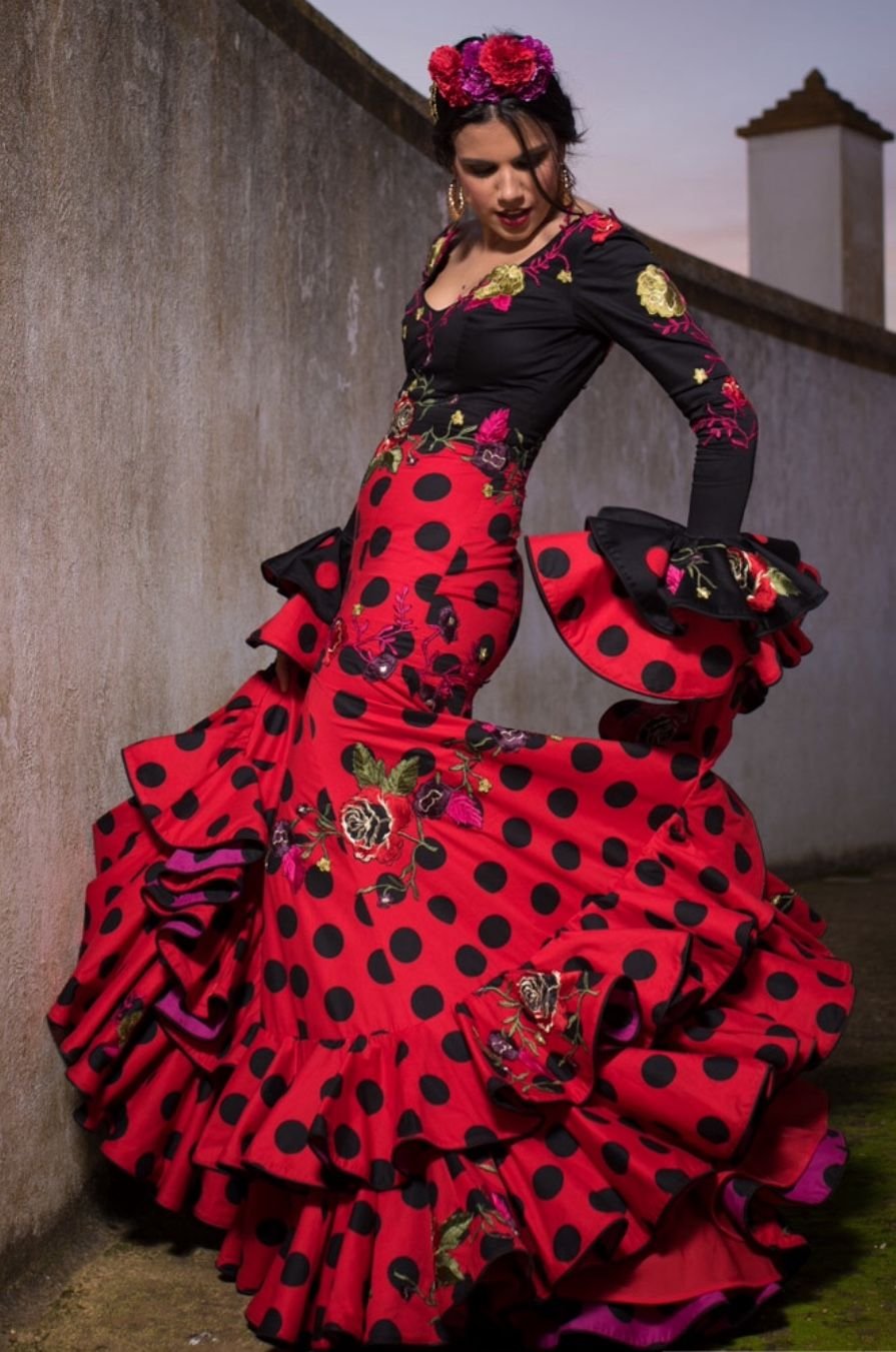 Национальный костюм фламенко