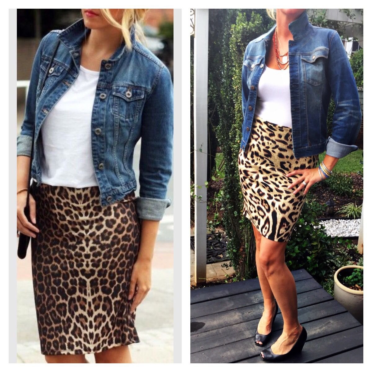 Леопардовая джинсовая юбка. Юбка с леопардовым принтом. Леопардовая юбка карандаш. Модные Наряды с леопардовой юбкой.