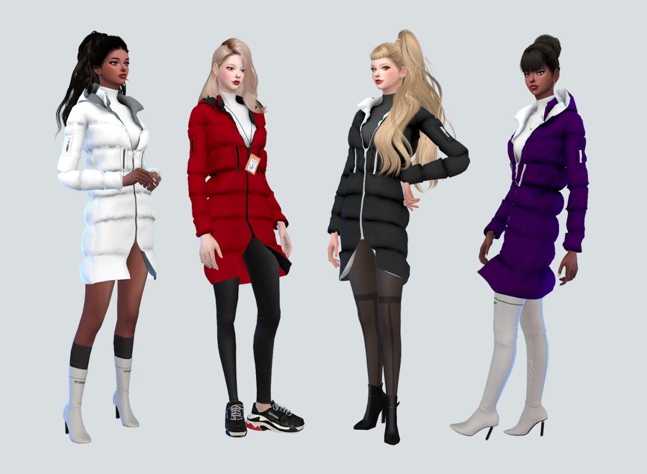 Зимняя одежда для симс 4. SIMS 4 Winter Jacket. Malyna Coat SIMS 4 пальто. Симс 4 верхняя одежда.