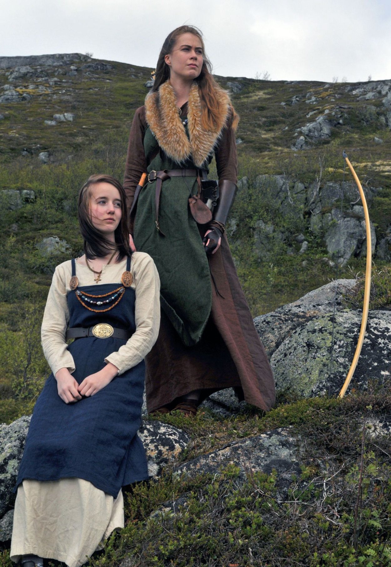 Одежда викингов женская
