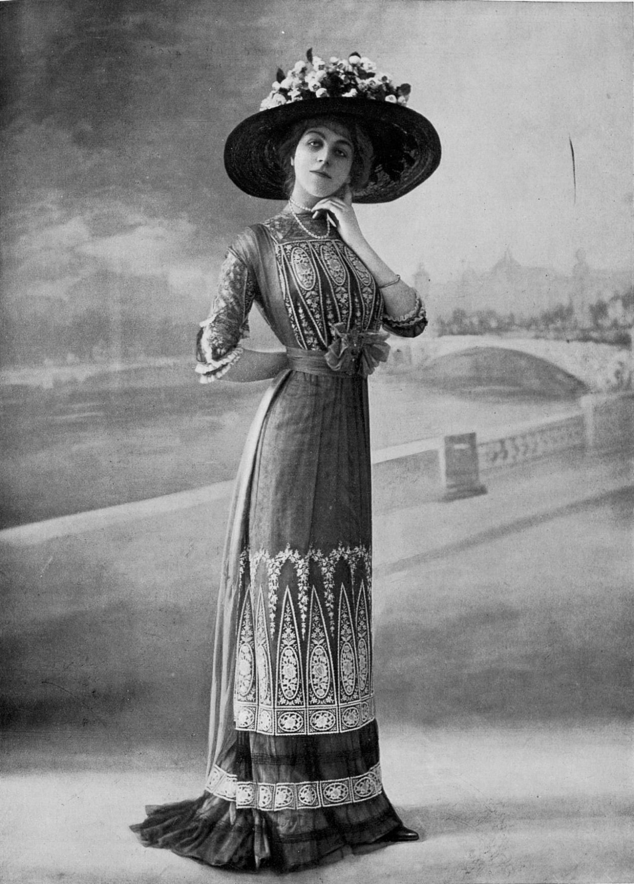 Эдвардианская мода 1910