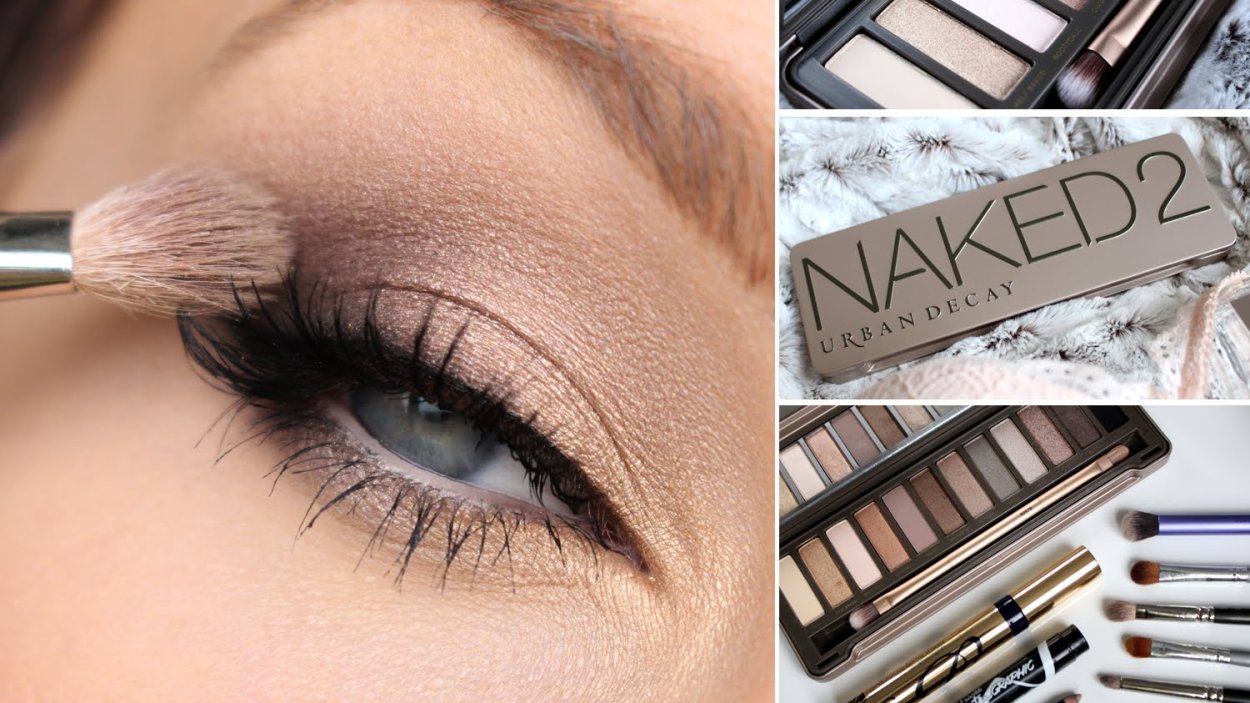 Макияж с палеткой Urban Decay