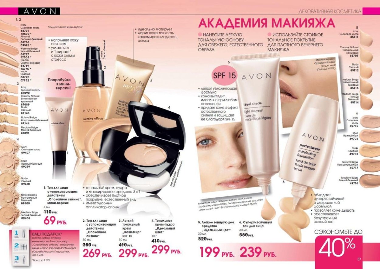 После макияжа спрей для лица
