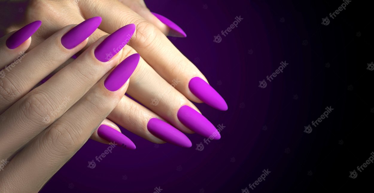 Неоновые ногти