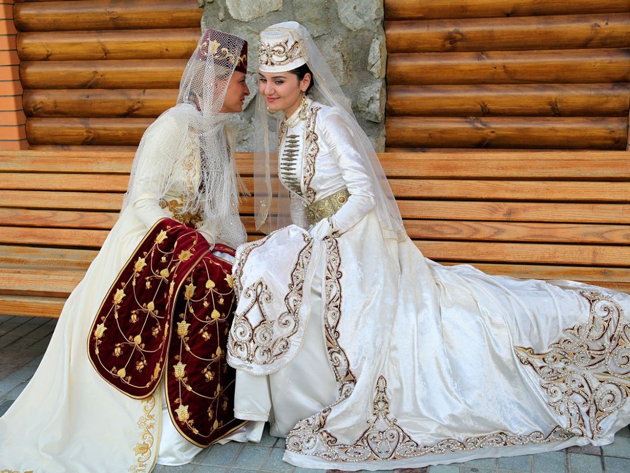 Башкирские сценические платья