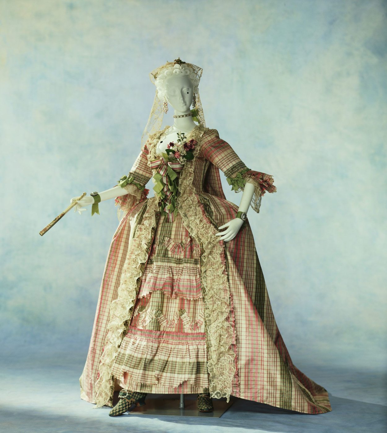 Платье рококо Франция 18 век