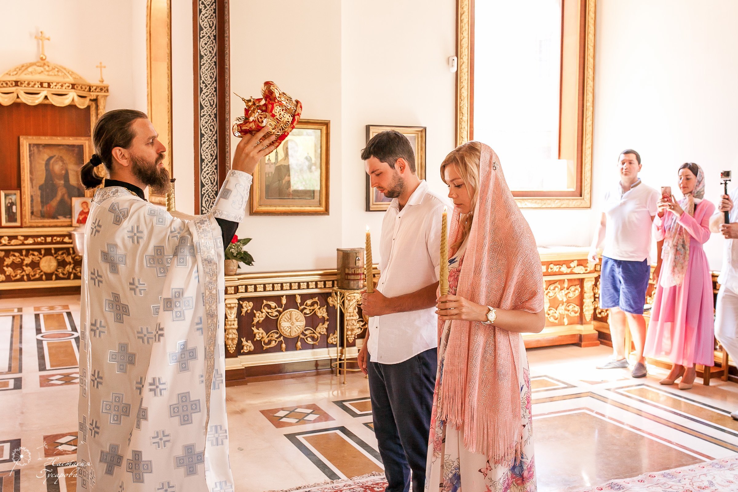 Венчание в церкви Архангела Михаила