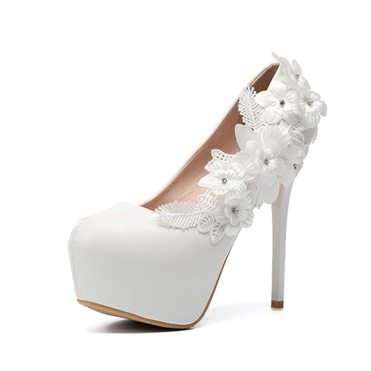 Туфли белые Свадебные