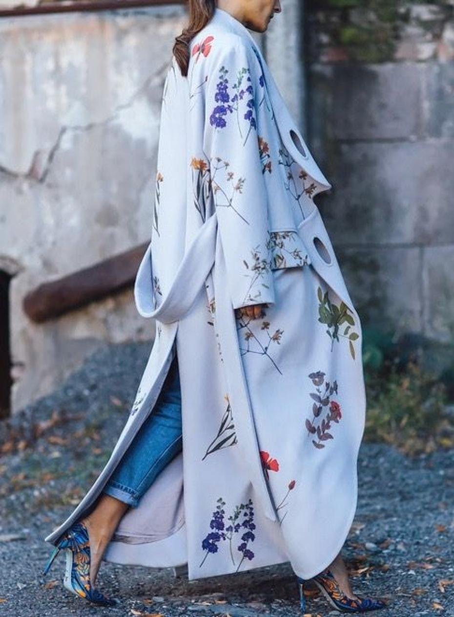 Длинное кимоно