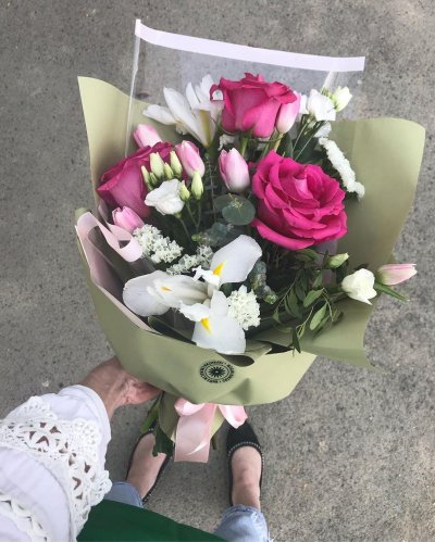 Букет комплимент из цветов