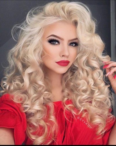 Прически для блондинок