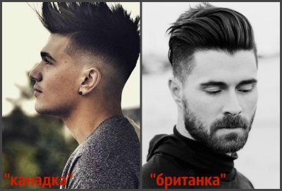 Британка прическа