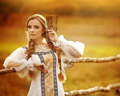 Прически древней руси