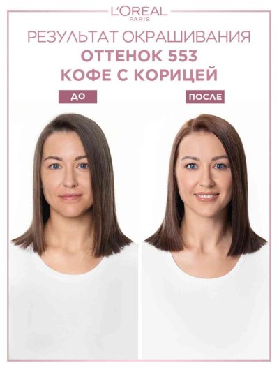 Цвет волос кофе с корицей
