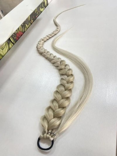 Длинная коса из канекалона