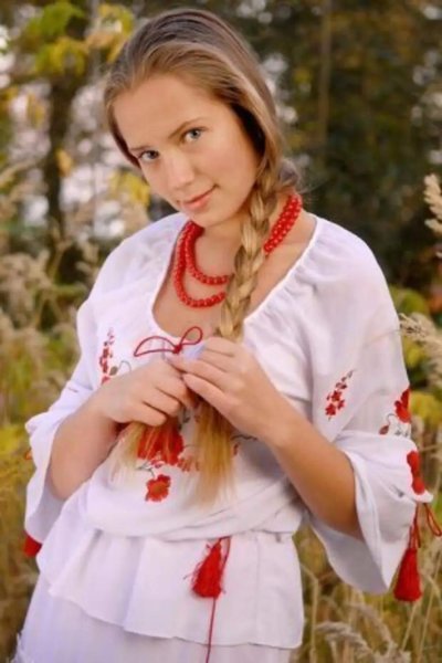 Славянские прически
