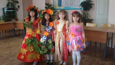 Прическа на осенний бал