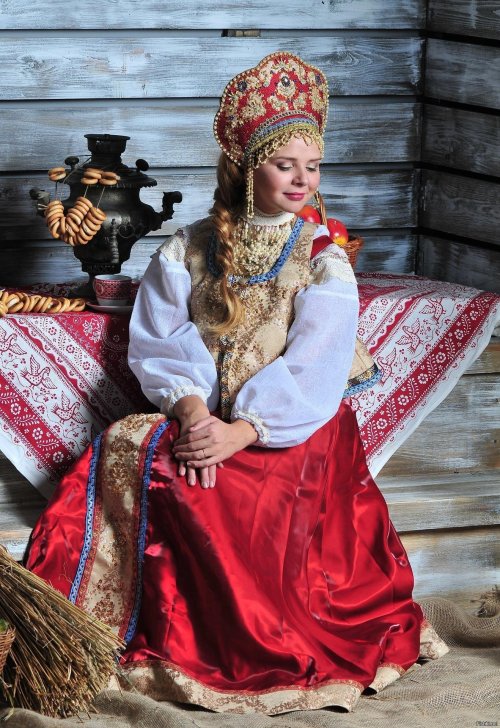 Платья на руси